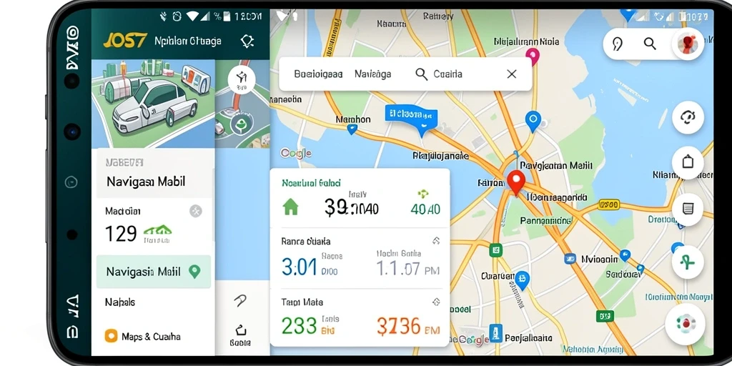 Antarmuka aplikasi JOS77 yang intuitif dan informatif.