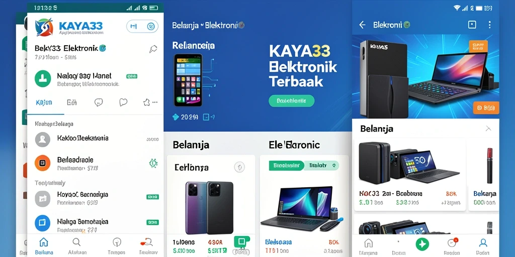 Tampilan antarmuka KAYA33 untuk belanja elektronik yang menarik.